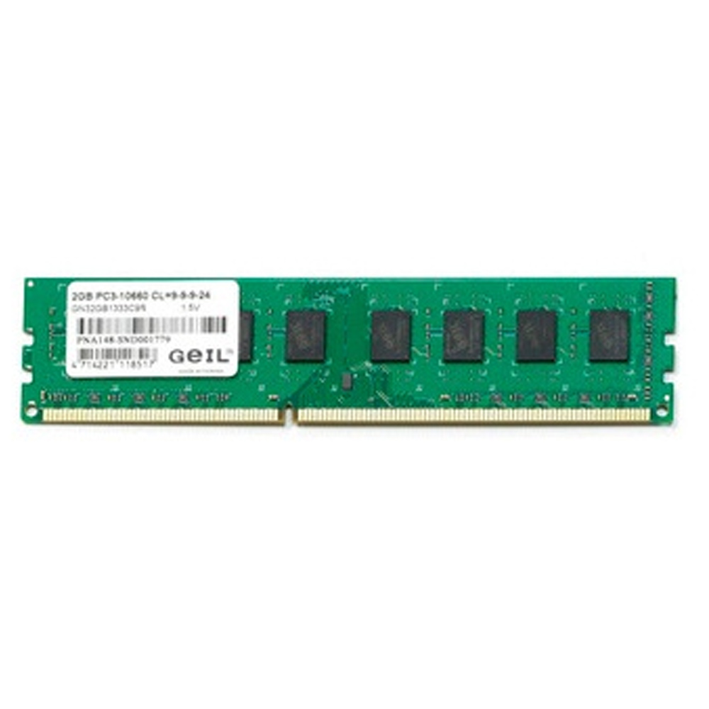Memoria RAM Geil DDR3, 1333MHz, 2GB, CL9