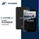 Hyundai HYtab Plus 8WB1, 8" HD IPS, Quad-Core Processor, Android 11 Go edition, 3GB RAM, 32GB Storage, 2MP/5MP, WiFi, Black