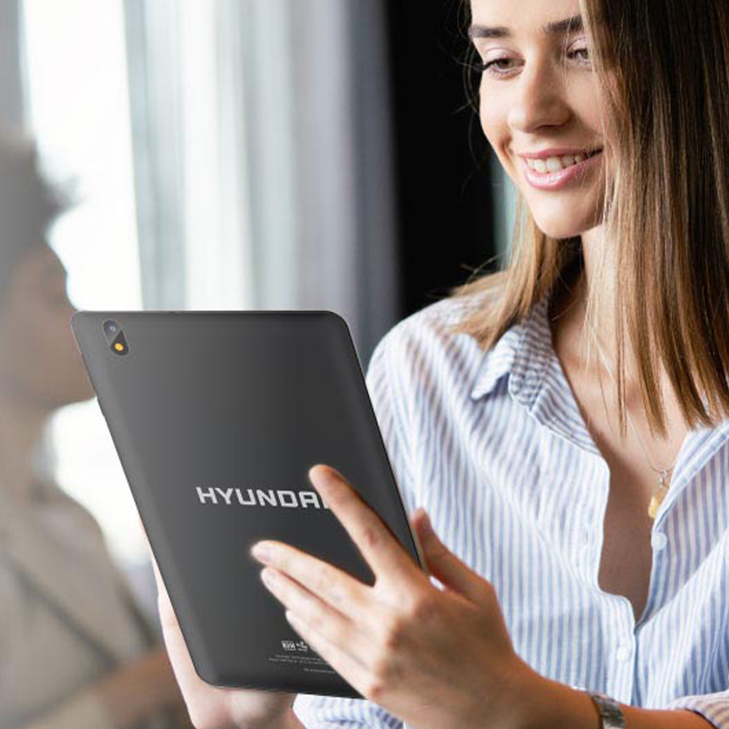 Hyundai HYtab Plus 8WB1, 8" HD IPS, Quad-Core Processor, Android 11 Go edition, 3GB RAM, 32GB Storage, 2MP/5MP, WiFi, Black