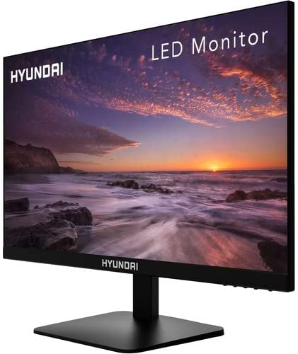 Hyundai 23.8" FHD, Flat Office Monitor – Black