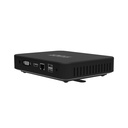 Mini PC Hyundai, Intel N4020, 4GB, 64GB, Windows 10 Pro - Black