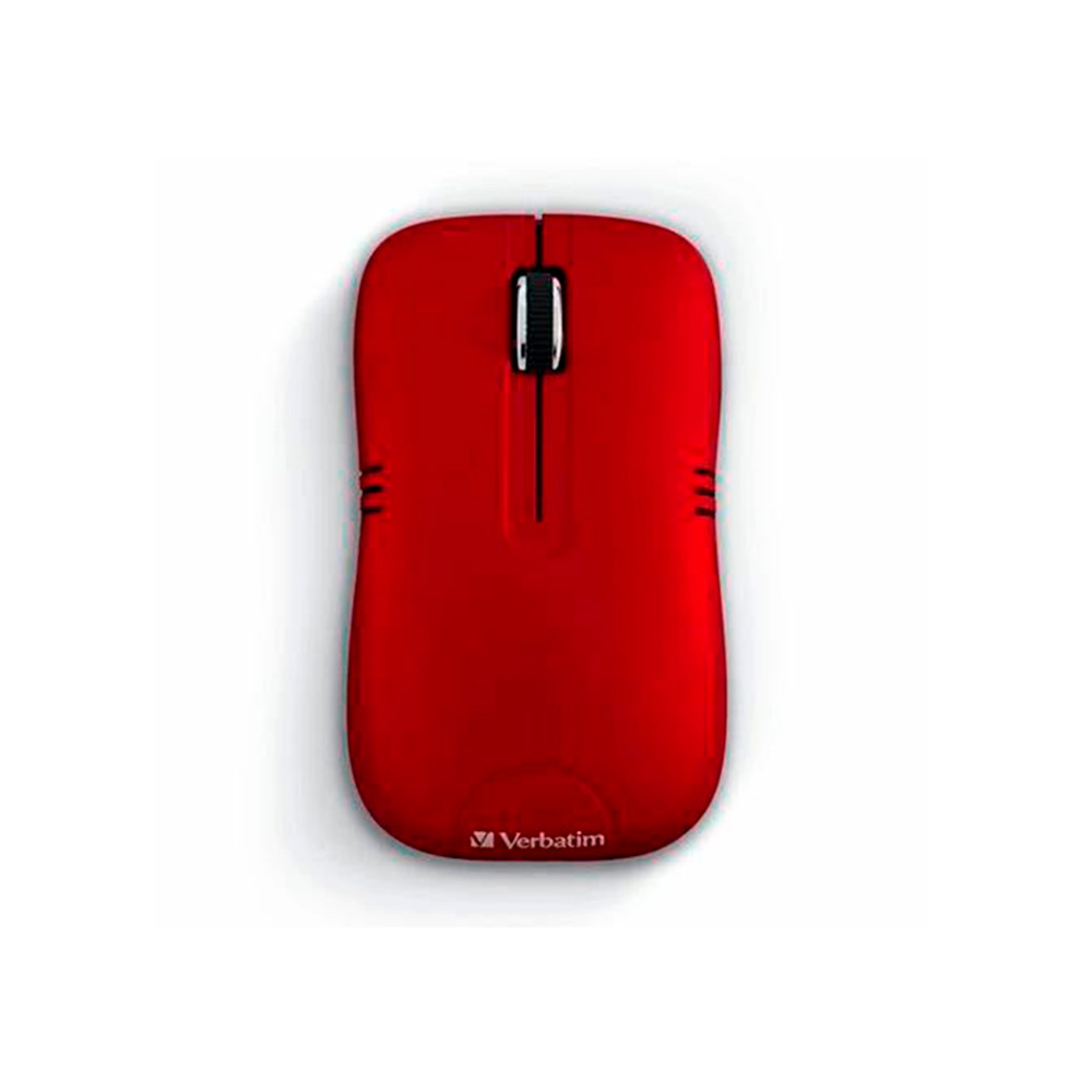 Mouse Inalambrico Verbatim 099767-00 Rojo Mate