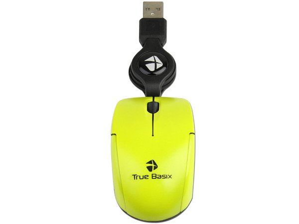 Mouse Acteck, True Basix, MOMR-013 Yellow