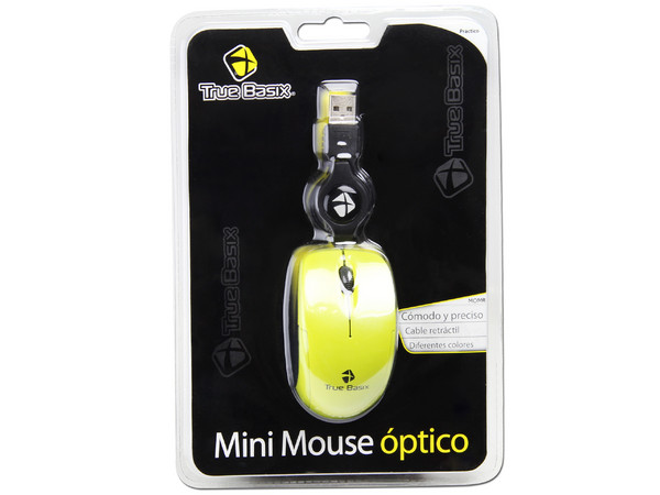 Mouse Acteck, True Basix, MOMR-013 Yellow