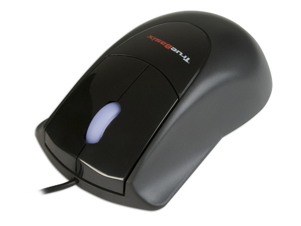 Acteck Mouse Óptico TrueBasix TXM-350, USB Color Negro