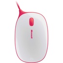 Ratón Microsoft T2J-00001 - con USB, Red Track - Rojo/Blanco