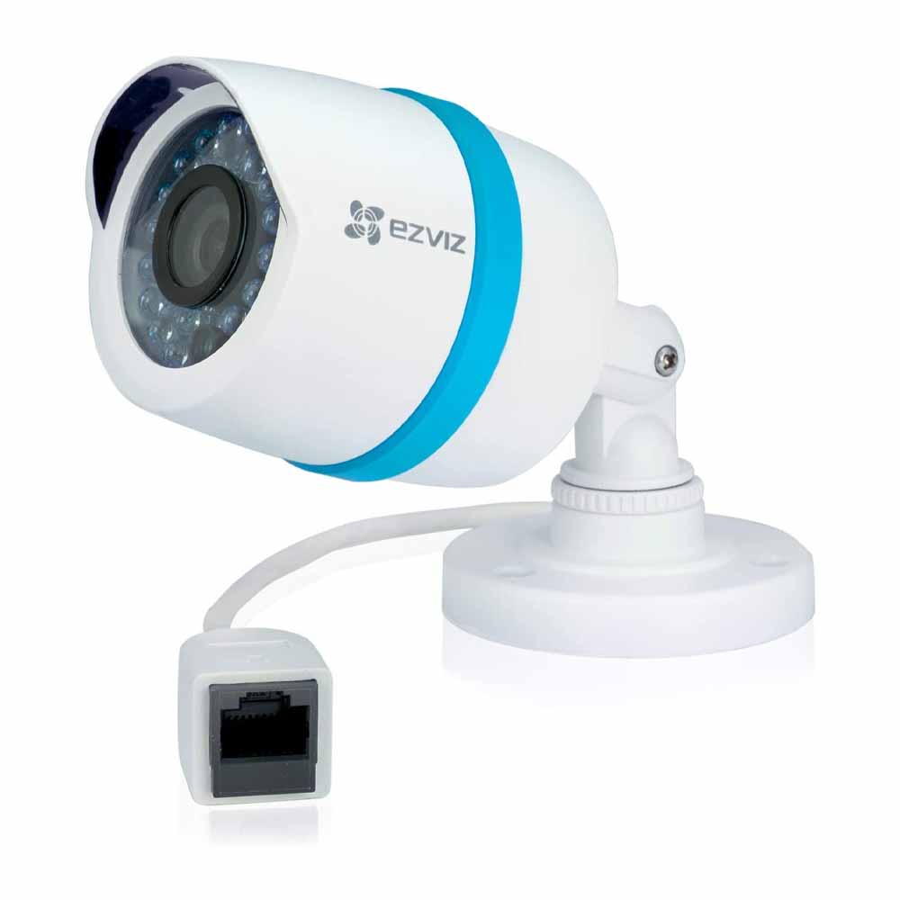 Sistema de seguridad Ezviz DVR 1080p con cable para interiores y exteriores de 16 canales y 12 cámaras