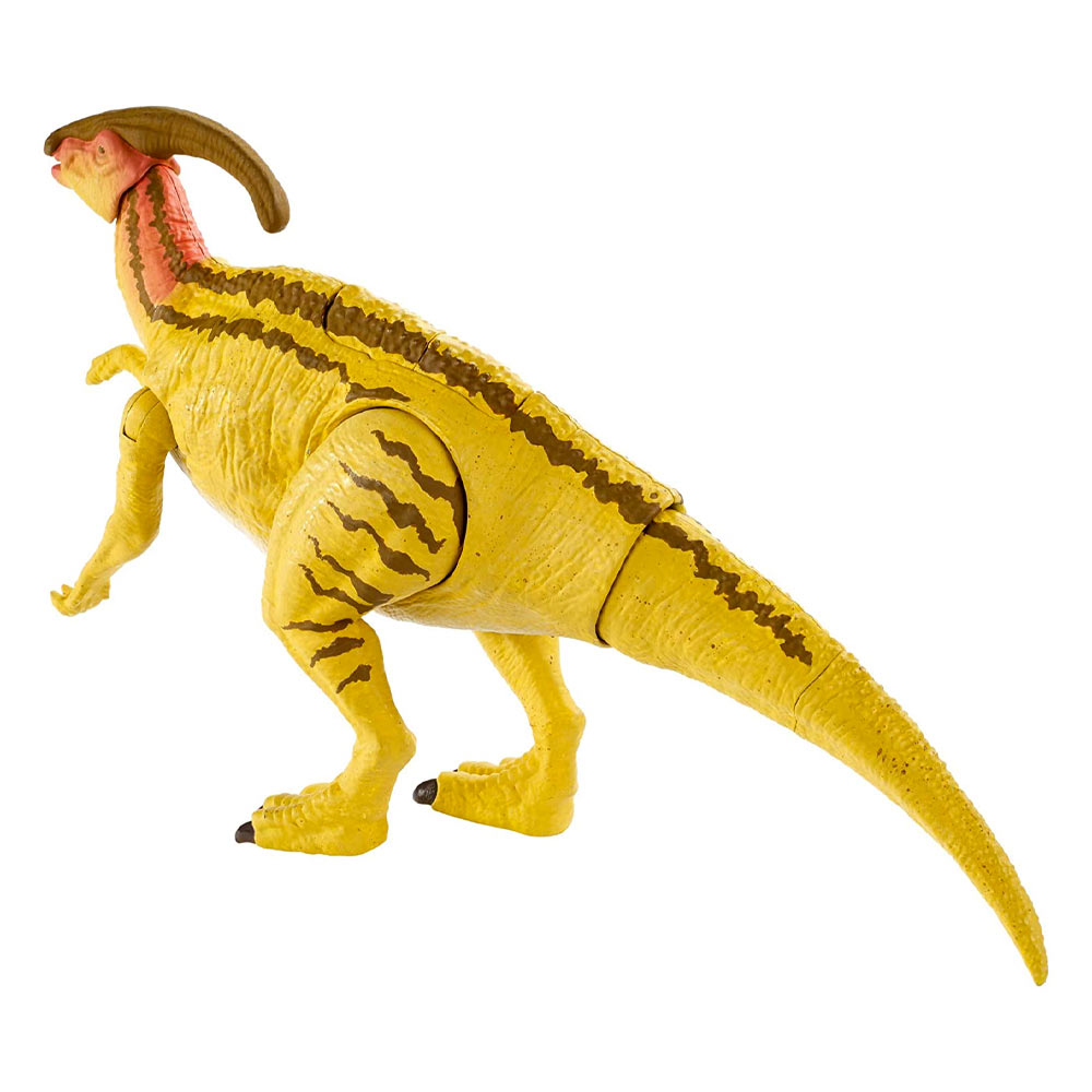 Dinosaurio Parasaurolophus Dino Rivals, Mattel, Jurassic World, figura de acción