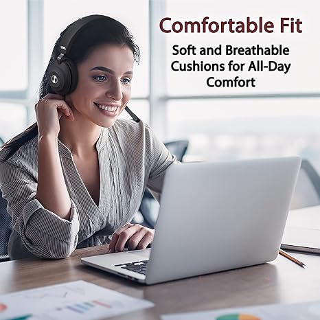 Auriculares Cyber Acoustics CA Essential HS20BT Inalámbrico De Diadema Est&eacute;reo - Negro