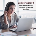 Auriculares Cyber Acoustics CA Essential HS20BT Inalámbrico De Diadema Est&eacute;reo - Negro