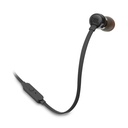 Audifonos JBL Tune 110 In Ear Alámbricos Anti enredo- Negro