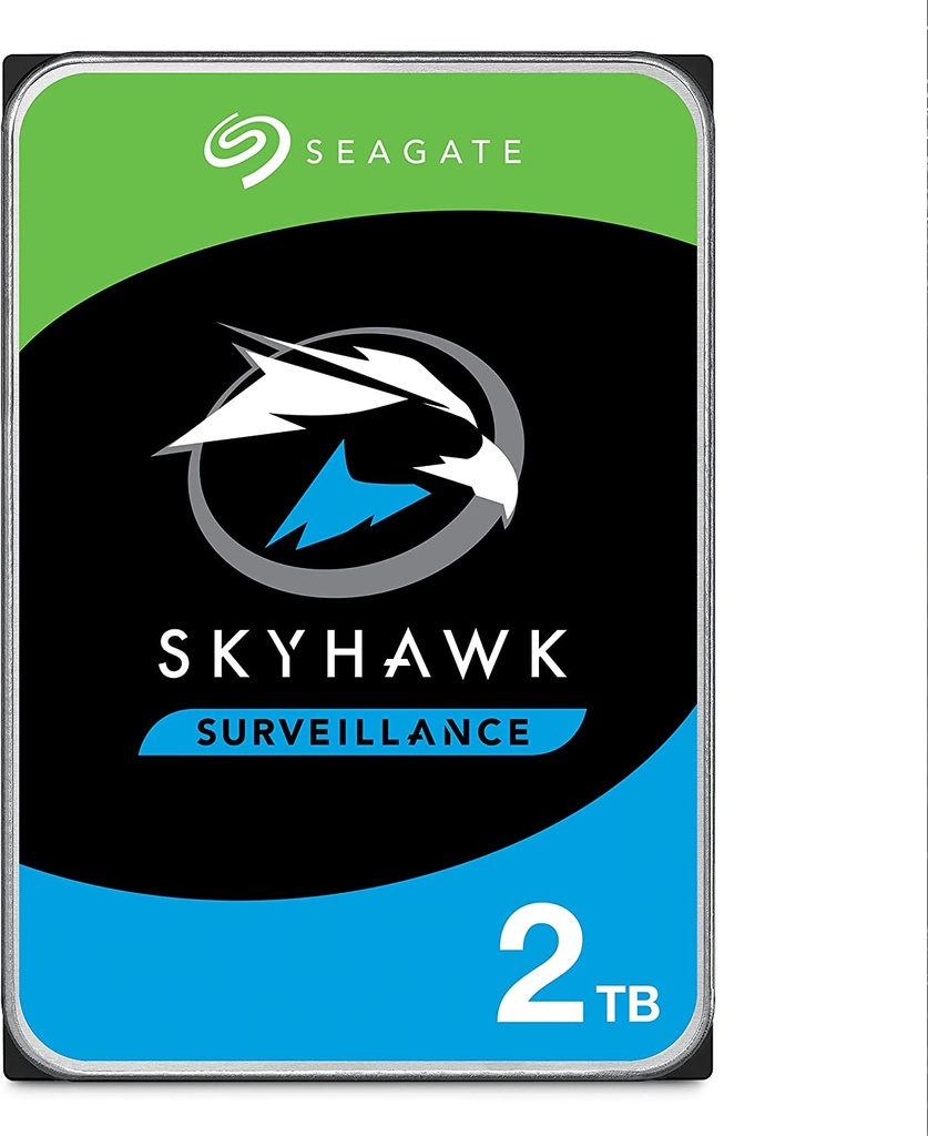 Disco Duro para Videovigilancia Seagate SkyHawk 3.5'', 2TB, SATA III, 6Gbit/s, 64MB Cache