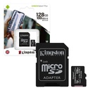 Memoria Flash Kingston Canvas Select Plus, 128GB MicroSDXC UHS-I Clase 10, con Adaptador - Negro