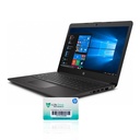 Laptop HP 240 G8, 14" HD, Intel Core i3, 4GB RAM, 128SSD +500GB mecánico, Windows 10 Home - Negro + tarjeta 2TB en la nube