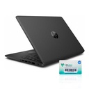 Laptop HP 240 G8, 14" HD, Intel Core i3, 4GB RAM, 128SSD +500GB mecánico, Windows 10 Home - Negro + tarjeta 2TB en la nube