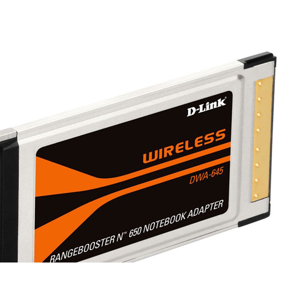 Tarjeta para Laptop PCMCIA Inalámbrica D-Link RangeBooster N 650 Wireless 802.11N