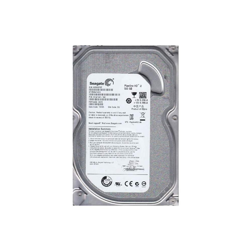 Disco Duro Seagate de 500GB, Caché 16MB, 5900 RPM, SATA II (3.0 Gb/s) - Nuevo/Pull