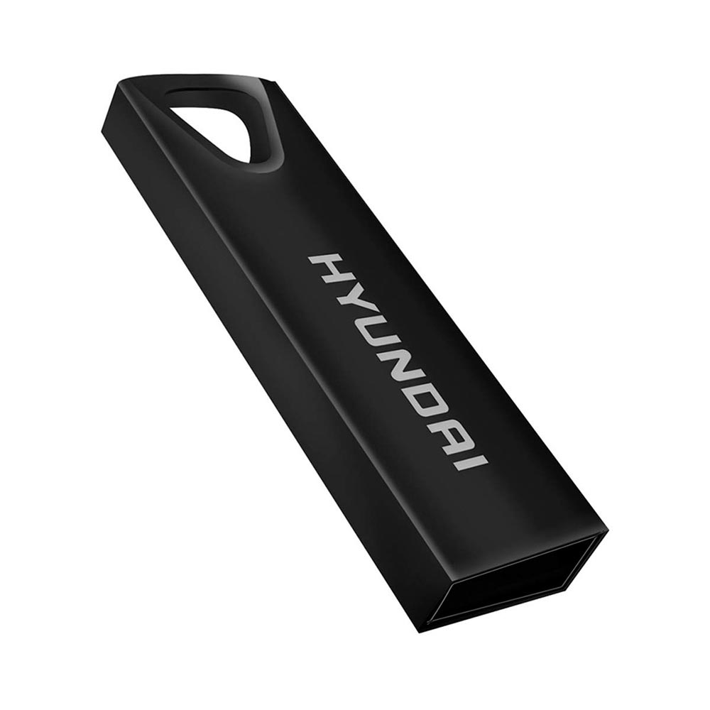 Hyundai Bravo Deluxe Keychain USB 2.0 Flash Drive 32GB Metal Black