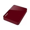 Toshiba Canvio Advance 3TB Portable External Hard Drive USB 3.0 Red