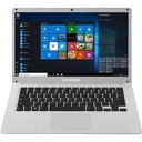 Combo Laptop Hyundai HYbook, 14.1", Intel Celeron N3060, 4GB RAM, 64GB, WiFi - Plata + Mouse + Maletín