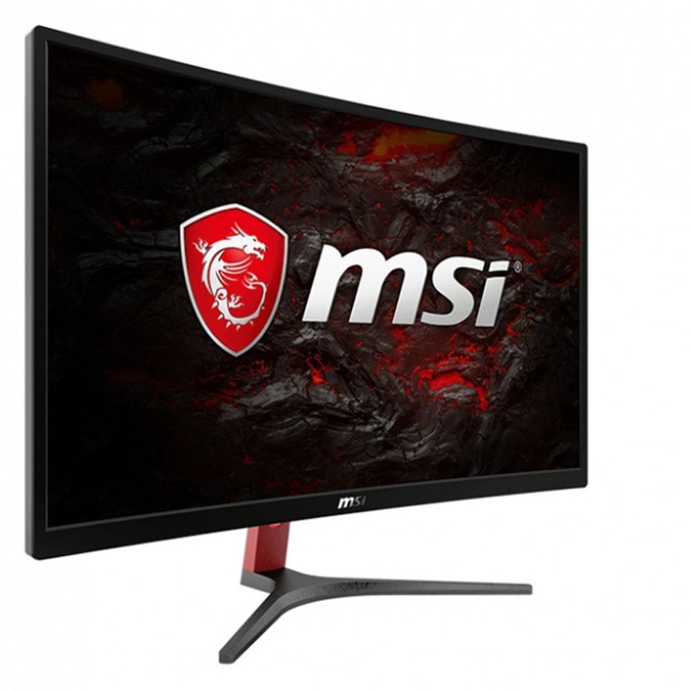 Monitor Gamer Curvo MSI Optix G24C LED 24", Full HD, FreeSync, HDMI, Negro/Rojo