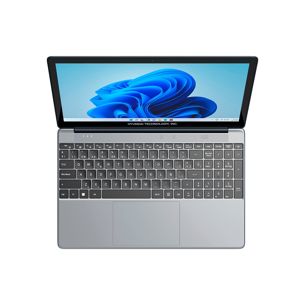 Hyundai HYbook Pro, 15.6" 1920x1080 FHD IPS, Intel Core i7-10610U, 16GB RAM, 2TB SSD Storage, Windows 11, AC WiFi, 3200mAh, Spanish - Space Grey