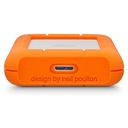 Disco Duro Externo LaCie Rugged Mini 2.5", 1TB, 5400RPM, USB 3.0, Naranja/Plata, para Mac/PC