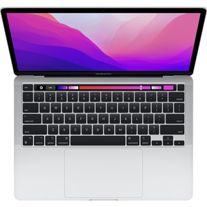 Apple MacBook Pro 2022 Model M2 Chip 8-core 512GB SSD 8GB 13.6" (2560x1600) Retina Display MacOS Monterey 12 SILVER Backlit Keyboard