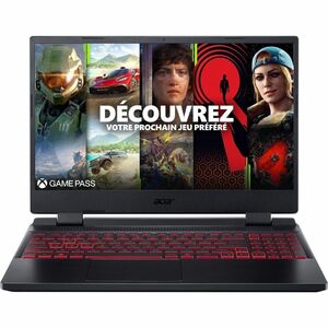 Acer NITRO 5 AN515-58-525P GAMING Core™ i5-12500H 512GB SSD 8GB 15.6" (1920x1080) 144Hz WIN11 NVIDIA® RTX 3050 4096MB SHALE BLACK Red Backlit Keyboard