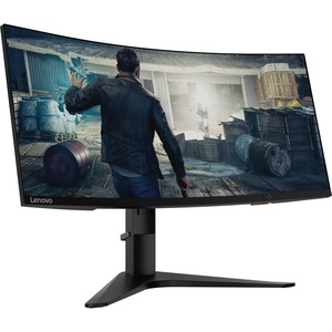 Lenovo G34w-10 GAMING CURVED 34" (3440x1440) 3 Side NearEdgeless 144Hz HDMI Adjustable Stand BLACK