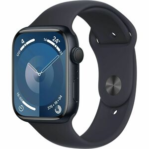 Apple Watch Series 9 (GPS) 41mm MIDNIGHT Aluminum Case with MIDNIGHT Sport Band - S/M