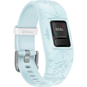 Garmin 010-01909-38 Vivofit Jr. 2, Kids Fitness/Activity Tracker, 1-Year Battery Life, Adjustable Band, Disney Frozen 2, Elsa, Light Blue