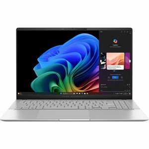 Asus VivoBook S15 Copilot+ PC Snapdragon® X Elite X1E 78 100 1TB SSD 16GB 15.6" (2880x1620) OLED 120Hz WIN11 COOL SILVER Backlit Keyboard