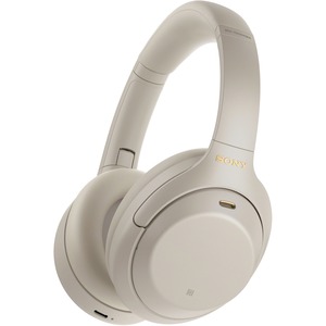 Sony WH1000XM4 Wireless Noise-Cancelling Over-the-Ear Headphones Silver