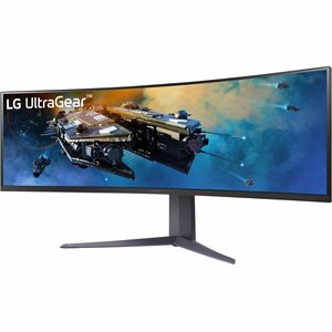 LG 45" UltraGear Curbed GAMING Monitor 44.5" (5120x1440) 200Hz 1ms (GtG) 400 cd/m² 1500R 3000:1 FreeSync Premium Pro HDR AC100-240V, 50/60Hz 32:9 Adjustbale Stand BLACK
