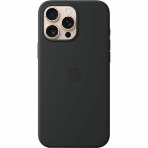 iPhone 16 Pro Max Case - Black Silicone