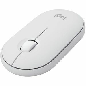 Logitech M350 Pebble 2 Slim mouse Tonal White