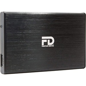 Fantom Drives 4TB Portable Hard Drive - GFORCE 3 Mini - USB 3, Aluminum, Black, GF3BM4000U