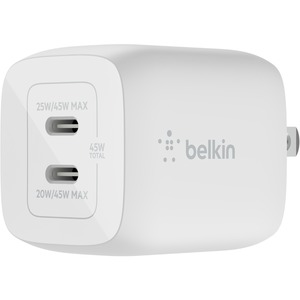 Belkin Wall CHARGER 45W USB-C GaN PPS 20/25 WHT
