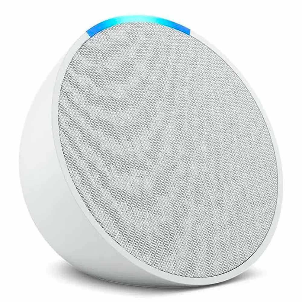 Amazon - Echo Pop (1st Generation) Smart Speaker with Alexa - Glacier White UPC 840268921804