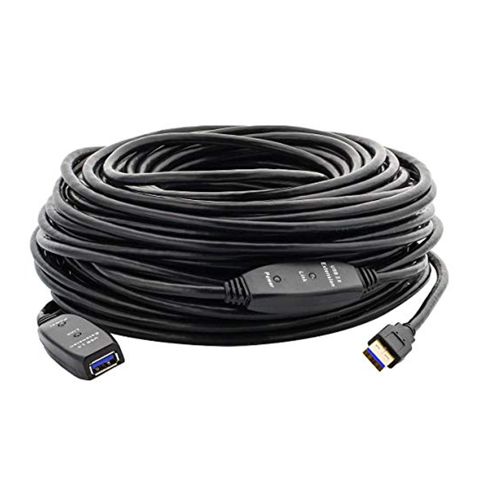 Cable de extensión USB activo MutecPower IBM - IBSDUSB304 de 50ft 3.0