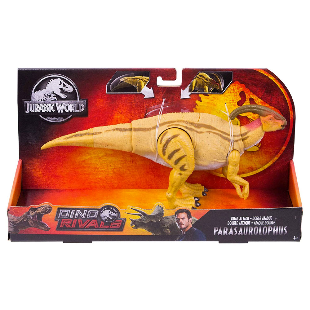 Dinosaurio Jurassic World Mattel Parasaurolophus Figura de acción