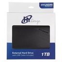 Disco Duro Externo Hyundai HTEHD1TBB, 1TB, 2.5", USB 3.0 - Negro