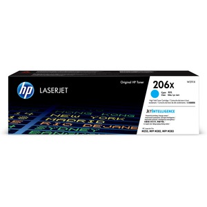 HP 206X CYAN LASERJET TONER CARTRIDGE THPW2111X-O