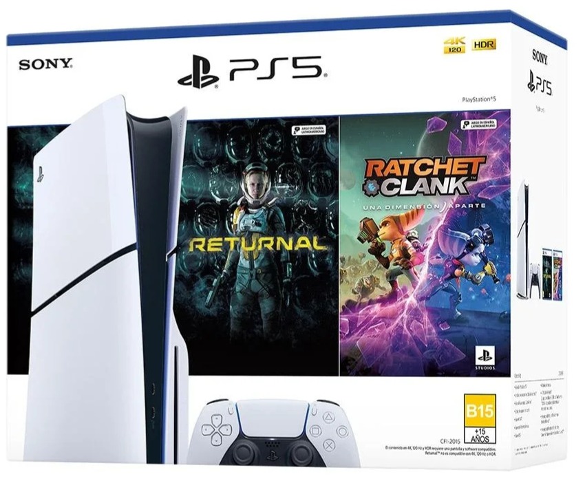PlayStation®5 Slim Digital- Ratchet & Clank: Rift Apart y Returnal