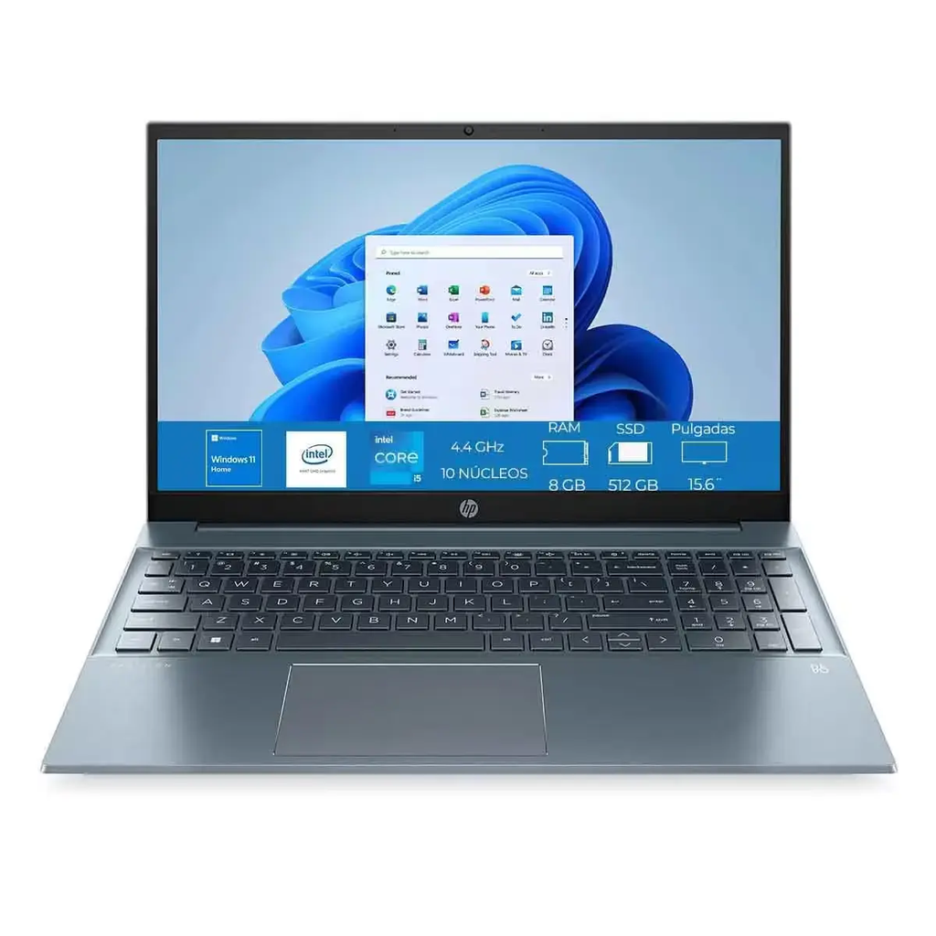HP Pavilion 16-AG0070 Ryzen™ 7 8840U 512G 8GB 16" (1920x1200) WIN11 NATURAL SILVER Backlit Keyboard