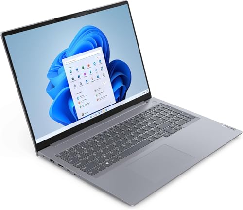 Lenovo ThinkBook 16 G6 IRL 16" WUXGA IPS Touchscreen Notebook - Intel Core i7-1355U 1.7GHz - 16GB DDR5 RAM - 1TB PCIe SSD - Fingerprint Reader - Backlit Keyboard - Wi-Fi 6 - RJ-45 - Windows 11 Pro - Arctic Grey