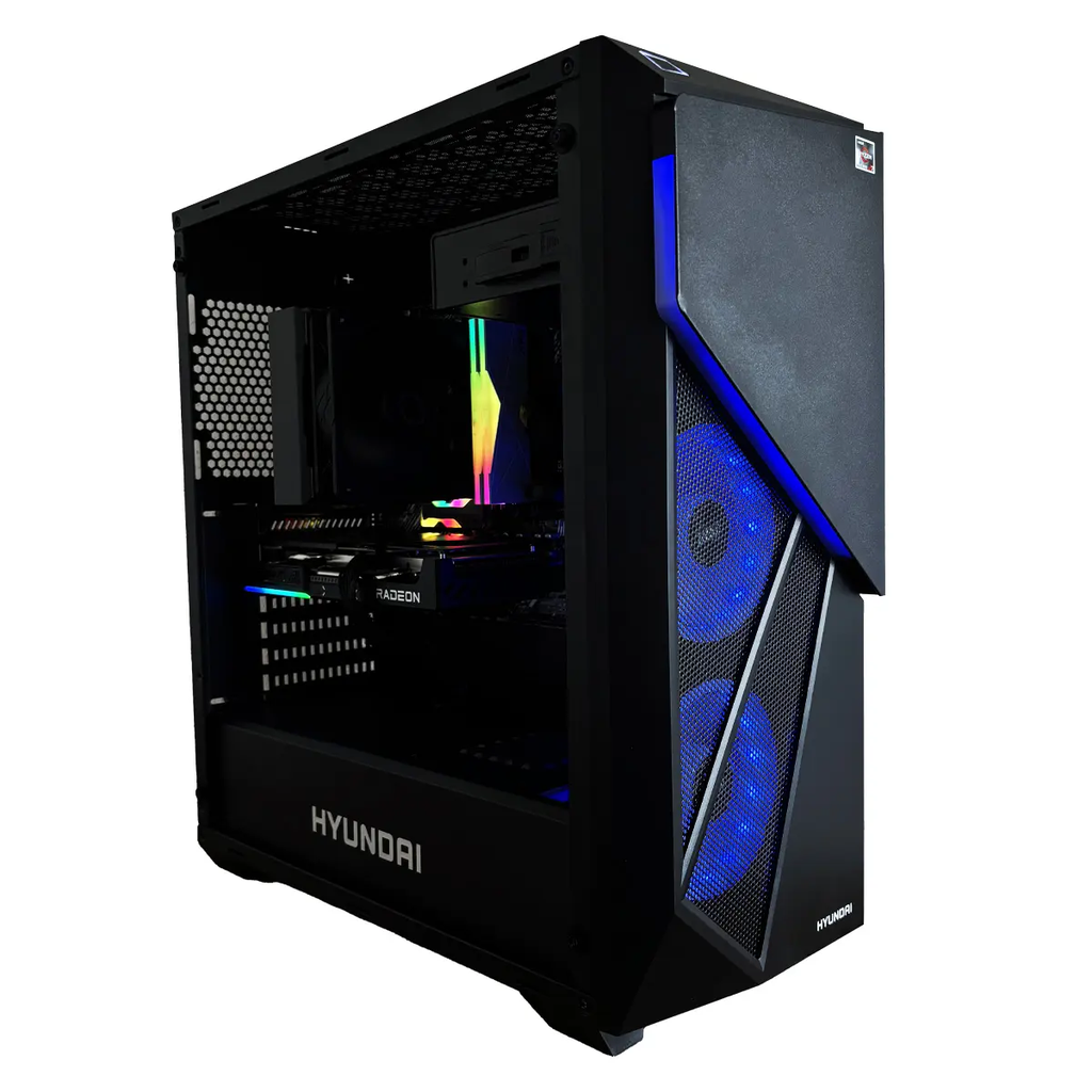 PC Gaming Ryzen 7600X 16GB RAM DDR5 SSD M.2 1TB GPU RX 9060 XT 8GB 