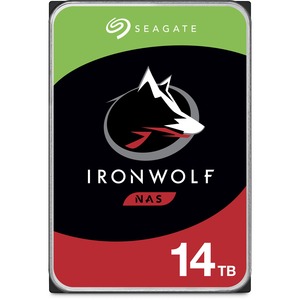 Seagate IronWolf ST14000VN0008 Disco duro de 14 TB - 3,5" Interno - SATA (SATA/600) - Método de grabación magnética convencional (CMR)