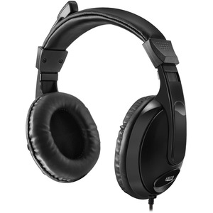 Adesso Xtream H5 - 3.5mm Stereo Headset with Microphone - Noise Cancelling - Wired- Lightweight